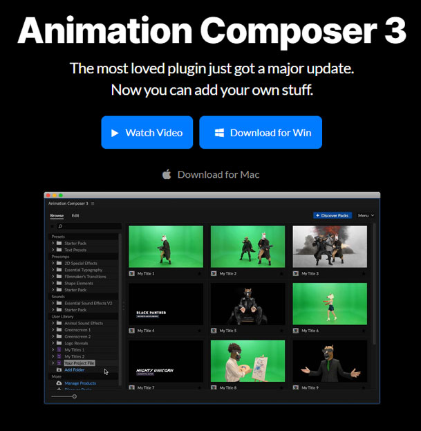 After Effect Plugin Animation Composer 3