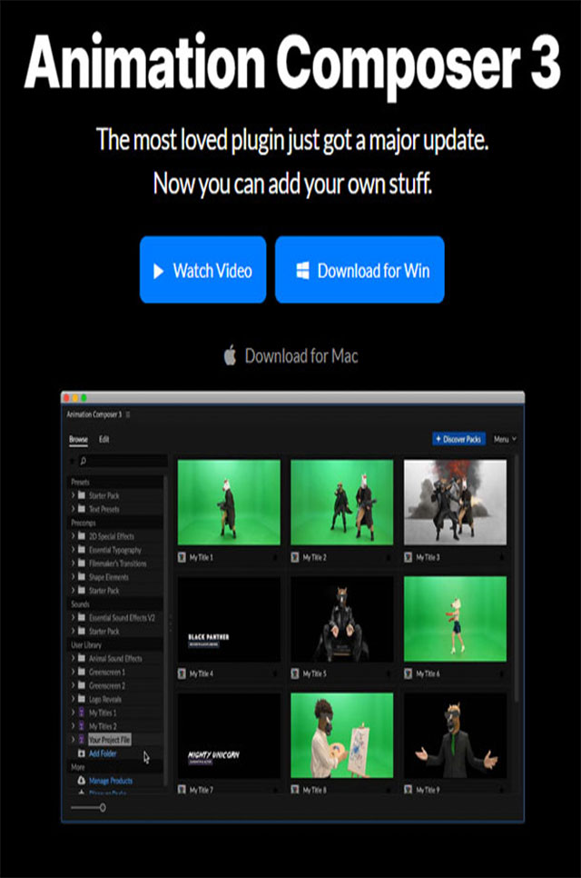 After Effect Plugin Animation Composer 3