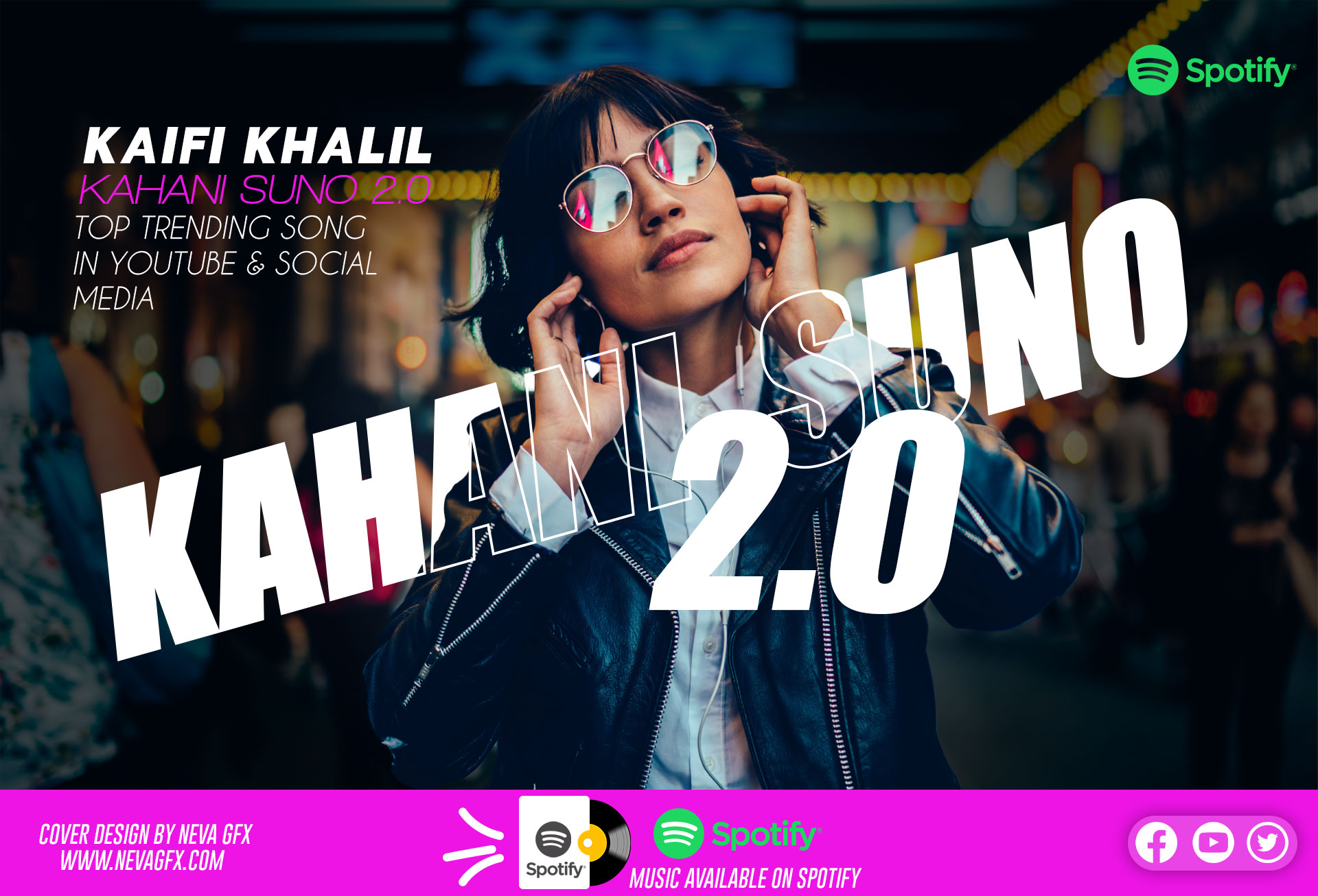 Kaifi Khalil Kahani Suno 2.0 Spotify poster