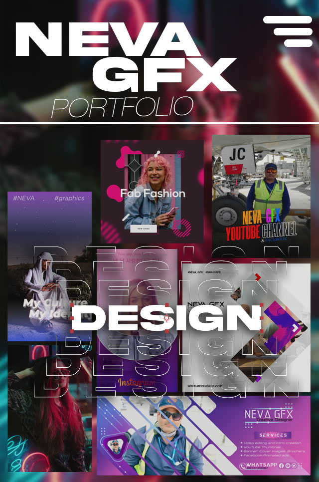 Freelance Graphic Designer and Video Editor Portfolio